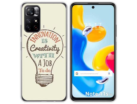 Funda para Xiaomi Redmi Note 11s 5G TUMUNDOSMARTPHONE Dibujos Creativity Multicolor