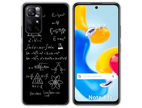 Funda para Xiaomi Redmi Note 11s 5G TUMUNDOSMARTPHONE Dibujos Formulas Multicolor