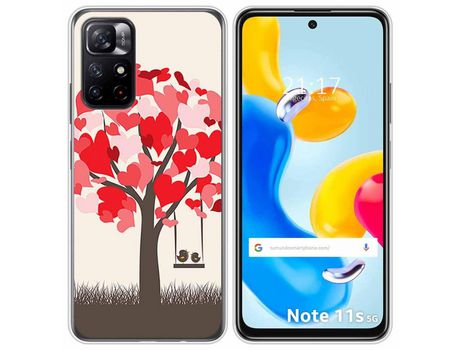 Funda para Xiaomi Redmi Note 11s 5G TUMUNDOSMARTPHONE Dibujos Pajaritos Multicolor