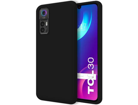 Funda para TCL 30 5G TUMUNDOSMARTPHONE Silicona Líquida Negro