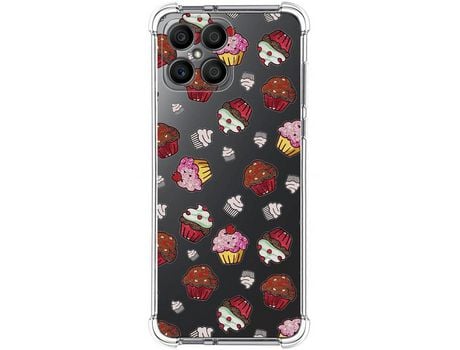 Funda para Huawei Honor X8 TUMUNDOSMARTPHONE Dibujos Antigolpes Muffins Multicolor