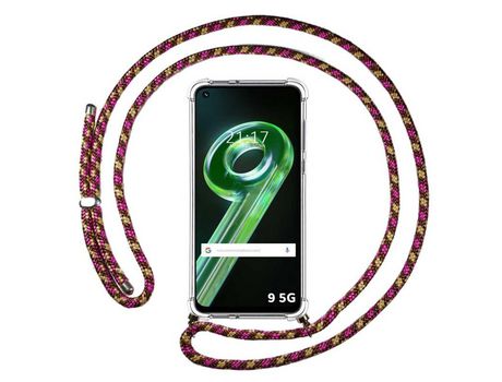 Funda para Realme 9 5G TUMUNDOSMARTPHONE Colgante Rosa