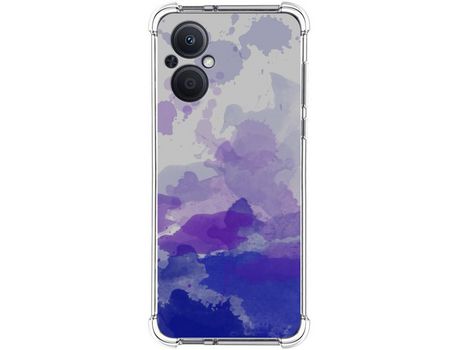 Funda para Oppo A96 5G TUMUNDOSMARTPHONE Dibujos Antigolpes Acuarela 09 Multicolor