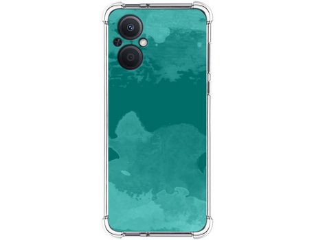 Funda para Oppo A96 5G TUMUNDOSMARTPHONE Dibujos Antigolpes Acuarela 06 Multicolor