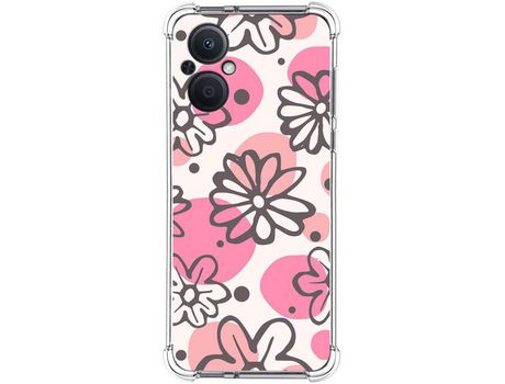 Funda para Oppo A96 5G TUMUNDOSMARTPHONE Dibujos Antigolpes Flores 09 Multicolor