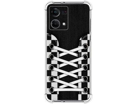 Funda para Oppo Reno 7 4G TUMUNDOSMARTPHONE Dibujos Antigolpes Zapatillas 03 Multicolor