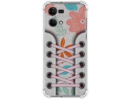 Funda para Oppo Reno 7 4G TUMUNDOSMARTPHONE Dibujos Antigolpes Zapatillas 09 Multicolor