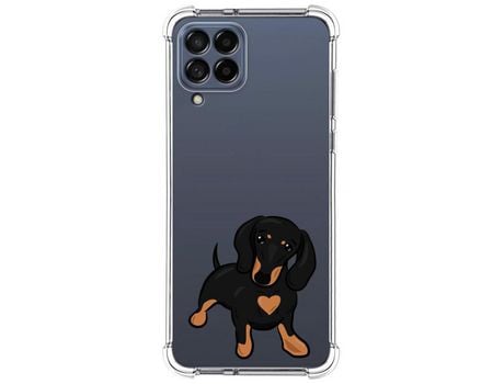 Funda para Samsung Galaxy M53 5G TUMUNDOSMARTPHONE Dibujos Antigolpes Perros 04 Multicolor