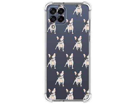 Funda para Samsung Galaxy M53 5G TUMUNDOSMARTPHONE Dibujos Antigolpes Perros 12 Multicolor