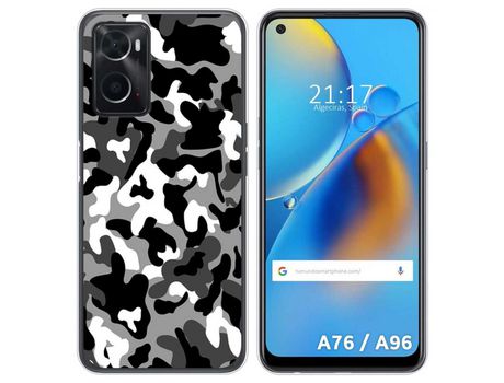 Funda para Oppo A76 / A96 TUMUNDOSMARTPHONE Dibujos Snow Camuflaje Multicolor