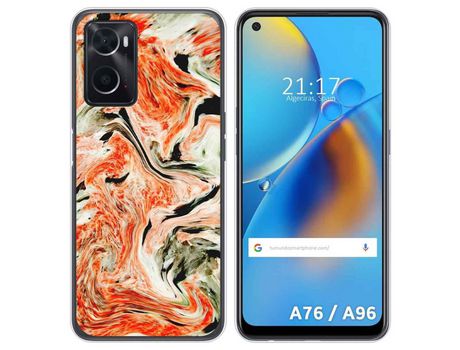 Funda para Oppo A76 / A96 TUMUNDOSMARTPHONE Dibujos Mármol 12 Multicolor