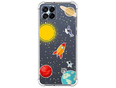 Funda para Samsung Galaxy M33 5G TUMUNDOSMARTPHONE Dibujos Antigolpes Espacio Multicolor