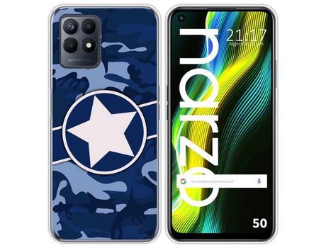 Funda para Realme Narzo 50 TUMUNDOSMARTPHONE Dibujos Camuflaje 03 Multicolor