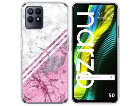 Funda para Realme Narzo 50 TUMUNDOSMARTPHONE Dibujos Mármol 03 Multicolor