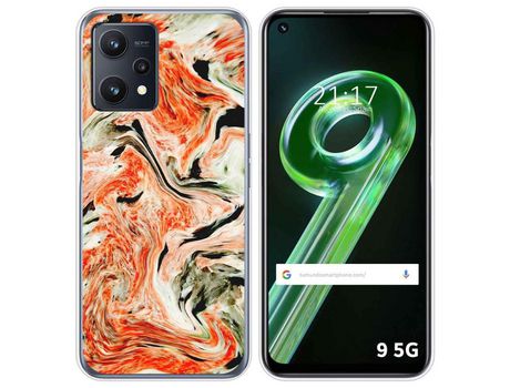 Funda para Realme 9 5G TUMUNDOSMARTPHONE Dibujos Mármol 12 Multicolor