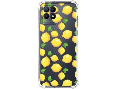 Funda para Realme Narzo 50 TUMUNDOSMARTPHONE Dibujos Antigolpes Limones Multicolor
