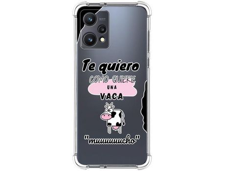 Funda para Realme 9 5G TUMUNDOSMARTPHONE Dibujos Antigolpes Vaca Multicolor