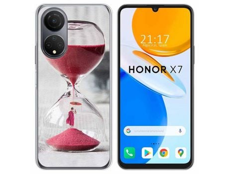 Funda para Huawei Honor X7 TUMUNDOSMARTPHONE Dibujos Reloj Multicolor