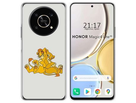 Funda para Huawei Honor Magic 4 Lite TUMUNDOSMARTPHONE Dibujos Leónes Multicolor