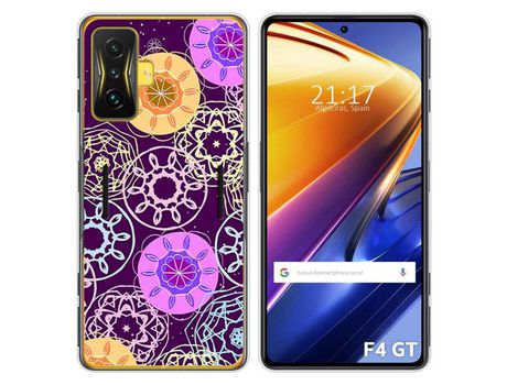 Funda para Xiaomi Poco F4 GT 5G TUMUNDOSMARTPHONE Dibujos Radial Multicolor