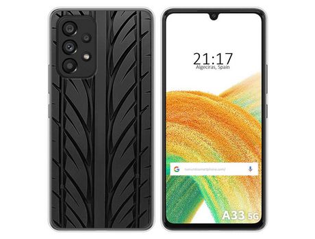 Funda para Samsung Galaxy A33 5G TUMUNDOSMARTPHONE Dibujos Neumatico Multicolor