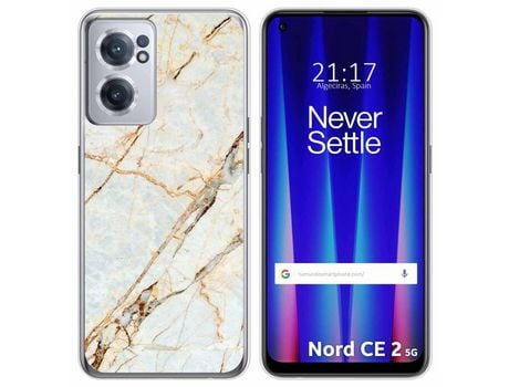Funda para Oneplus Nord CE 2 5G TUMUNDOSMARTPHONE Dibujos Mármol 13 Multicolor
