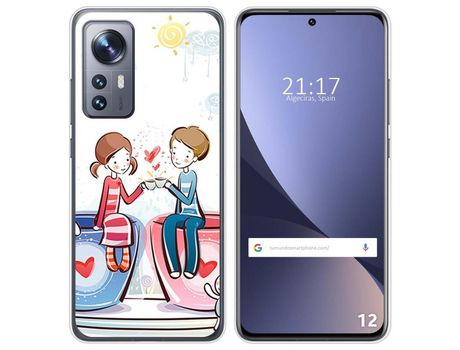 Funda para Xiaomi 12 / 12X 5G TUMUNDOSMARTPHONE Dibujos Café Multicolor
