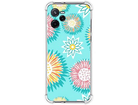 Funda para Realme Narzo 50A Prime TUMUNDOSMARTPHONE Dibujos Antigolpes Flores 05 Multicolor