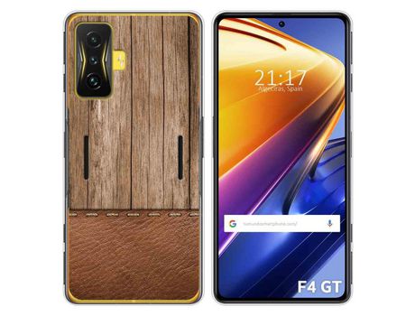 Funda para Xiaomi Poco F4 GT 5G TUMUNDOSMARTPHONE Dibujos Madera 09 Multicolor