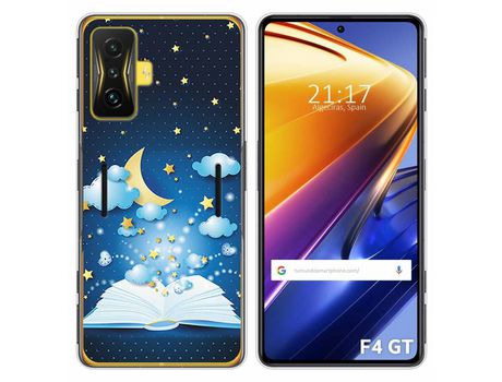 Funda para Xiaomi Poco F4 GT 5G TUMUNDOSMARTPHONE Dibujos Libro Cuentos Multicolor