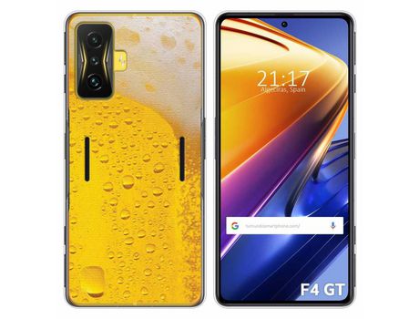 Funda para Xiaomi Poco F4 GT 5G TUMUNDOSMARTPHONE Dibujos Cerveza Multicolor
