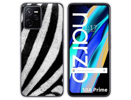 Funda para Realme Narzo 50A Prime TUMUNDOSMARTPHONE Dibujos Animal 02 Multicolor