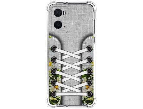 Funda para Oppo A76 / A96 TUMUNDOSMARTPHONE Dibujos Antigolpes Zapatillas 08 Multicolor