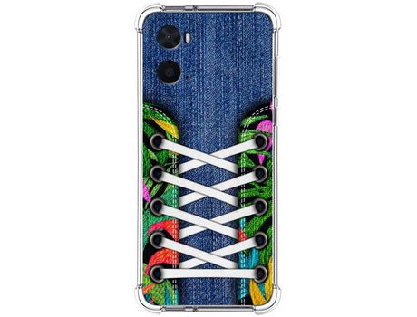 Funda para Oppo A76 / A96 TUMUNDOSMARTPHONE Dibujos Antigolpes Zapatillas 13 Multicolor