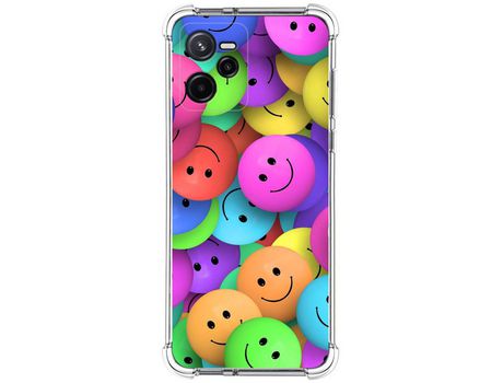 Funda para Realme Narzo 50A Prime TUMUNDOSMARTPHONE Dibujos Antigolpes Smile Multicolor