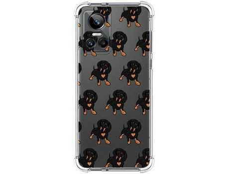 Funda para Realme GT Neo 3 5G TUMUNDOSMARTPHONE Dibujos Antigolpes Perros 10 Multicolor