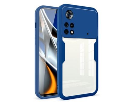 Funda para Xiaomi Poco X4 Pro 5G, Poco X4 Pro PHONE CARE Azul