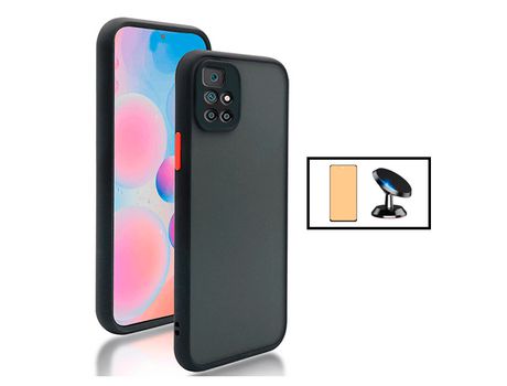 Funda para Xiaomi Redmi 10 PHONE CARE Vidrio Templado Negro