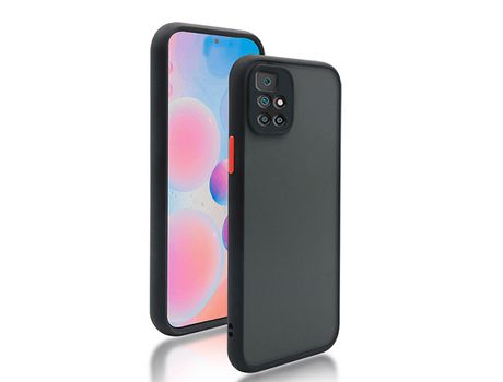 Carcasa Anti Choque Camera Protección para Xiaomi Redmi 10 Prime 2022 GIFT4ME Negro