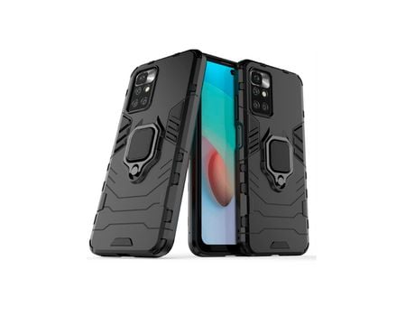 Carcasa Military Defender 3x1 Anti-Impacto para Xiaomi Redmi 10 Prime 2022 GIFT4ME Negro