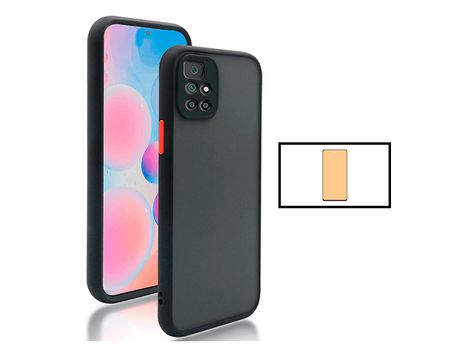 Funda para Xiaomi Redmi 10 PHONE CARE Vidrio Templado Negro