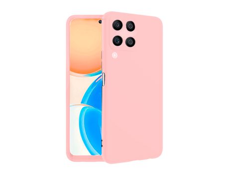 Carcasa Silicona Líquido para Samsung Galaxy M53 5G GIFT4ME Rosa
