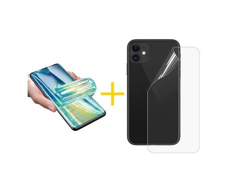 Pack Película frontal + Película Trasera de hidrogel SKYHE Apple iPhone 13 Pro Max