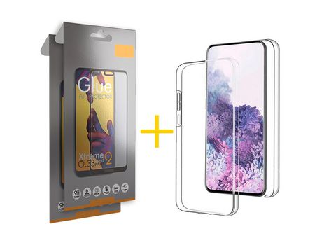 Kit Carcasa + 2 Protectores de Pantalla para Redmi A1 SKYHE Transparente