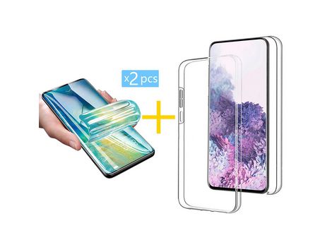 Pack 2 Películas + Funda SKYHE para Apple iPhone 13 Mini Dupla 360º Incoloro Clear