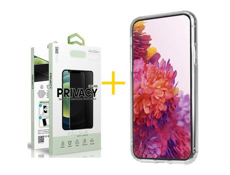Pack 1 Película Antiespía + Funda SKYHE por Samsung Galaxy A33 5G Gel Reforzado Incoloro Clear