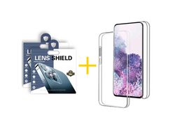 Juego 2 X Película de Cámara trasera + Funda skyhe por Apple iPhone 14 Plus Dupla 360º Incoloro Clear
