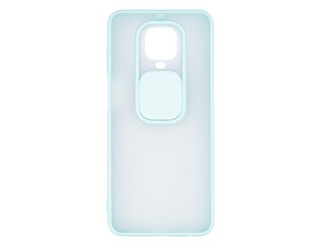 Funda SKYHE por Xiaomi Redmi Note 9 Pro Gel Protección Cámara Verde-Mar