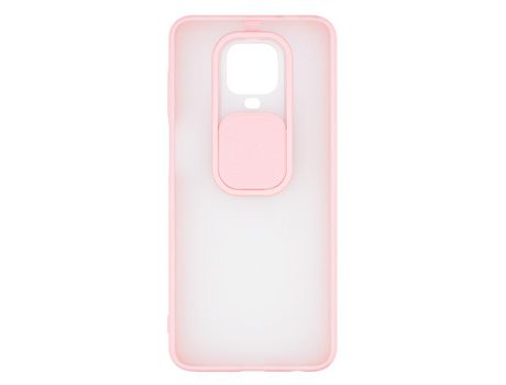 Funda ACCETEL para Xiaomi Redmi Note 9 Pro Gel Protección Cámara Rosa