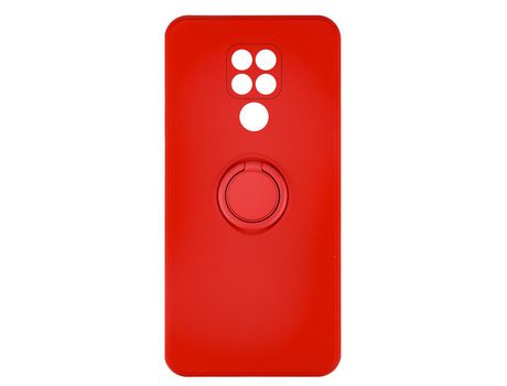 Funda ACCETEL para Xiaomi Redmi Note 9 Gel O-Ring Rojo